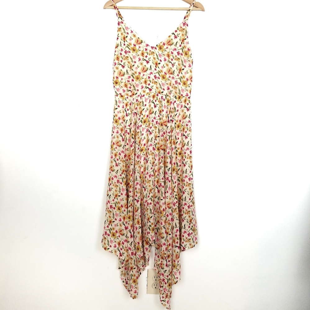 romeo & juliet couture asymmetrical floral dress M - Picture 4 of 5